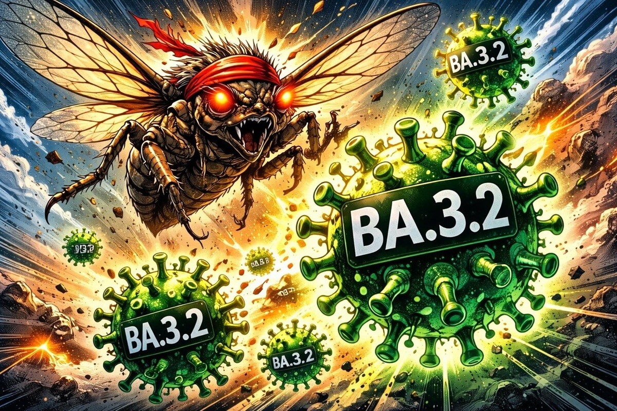 新たな変異株が流行の兆し!? 蝉とバギーとBA.3.2(前編)【「新型コロナウイルス学者」の平凡な日常】